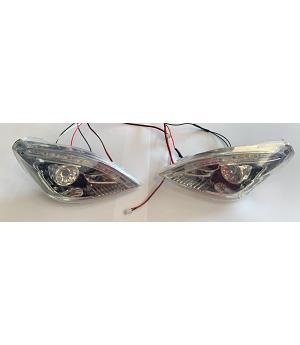 VENTA JUEGO DE FAROS DELANTEROS PARA COCHE ELÉCTRICO INFANTIL MERCEDES ML350 - INDALPZ00542