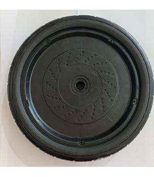 VENTA DE RUEDA DE GOMA DELANTERA PARA COCHE ELÉCTRICO INFANTIL BMW X6M 2 PLAZAS - INDALPZ00582