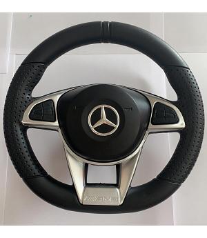 VENTA VOLANTE PARA COCHE ELÉCTRICO INFANTIL MERCEDES GTR DE 2 PLAZAS 12V - INDALPZ00613