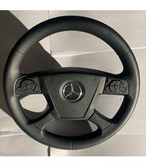 VOLANTE PARA CAMIÓN ELÉCTRICO INFANTIL MODELO MERCEDES ACTROS 4X4 12V PARA NIÑOS - INDALPZ00712