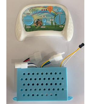 VENTA KIT MANDO + RECEPTOR PARA COCHE ELÉCTRICO INFANTIL GENÉRICO 12V 2.4GHz -INDALPZ00718