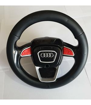 VENTA VOLANTE PARA COCHE ELÉCTRICO INFANTIL AUDI Q7 12V - INDALPZ00801