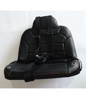 VENTA ASIENTO POLIPIEL CON 5 ANCLAJES PARA COCHE ELÉCTRICO INFANTIL AUDI Q7 12V - INDALPZ00803