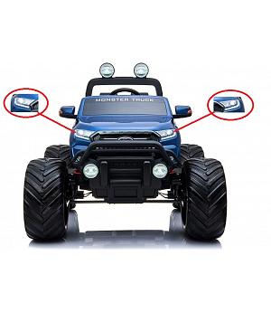 VENTA FAROS DELANTEROS PARA COCHE ELÉCTRICO INFANTIL FORD RANGER MONSTER 12V 4X4 - INDALPZ00884