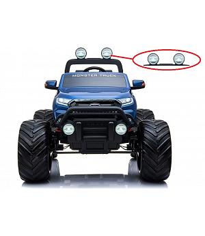 VENTA JUEGO DE FAROS SUPERIORES PARA COCHE ELÉCTRICO INFANTIL FORD RANGER MONSTER 12V 4X4 - INDALPZ00886