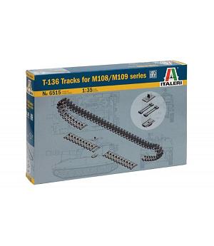 ITALERI 6515S - CADENAS T-136 TRACKS FOR M108/M109 SERIES.