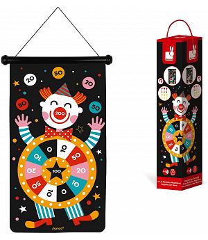 JANOD J02074 - JUEGO DE DARDOS "PAYASO"