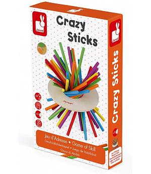VENTA Janod J02695- Juego de habilidad Crazy Sticks, Multicolor