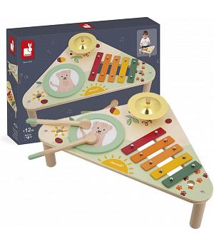 Janod - Mesa Musical Infantil de Madera Sunshine - JAONDJ07616