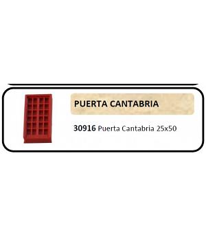 Keranova 30916. Puerta grande para maquetas de casas miniatura. Bolsa con 3 puertas