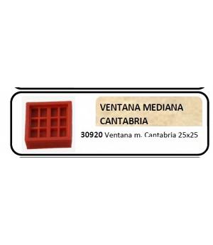 Keranova 30920. Ventana mediana miniatura para maquetas.