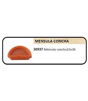 Keranova 30937. Ménsula concha de resina. Miniatura maqueta. Bolsa 3 piezas