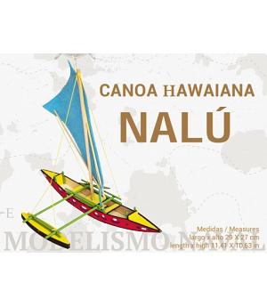 KIT MAQUETA BARCO DE INICIACIÓN, CANOA NALÚ - CARTAGHO NOVA-ARTYMON 50206