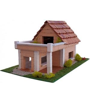 MAQUETA CHALET Nº2. LADRILLOS DE CERÁMICA EN MINIATURA, KERANOVA 30322