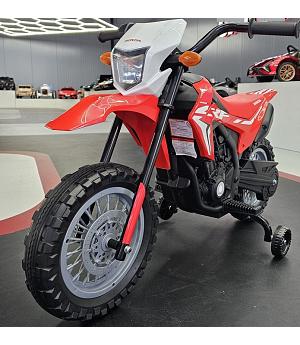 Motocicleta infantil Honda CRF 12 voltios, 2-5 AÑOS, ROJA - INDA1123-KI4-c4k0953