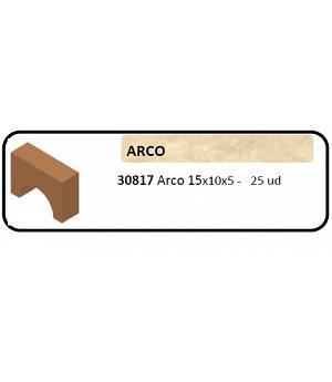 Keranova 30817. Piedra arco. Material de cerámica. Bolsa 25 unidades