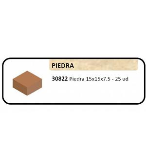 Keranova 30822. 25 unidades de piedra rojiza para maquetas