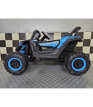 BUGGY INFANTIL ELÉCTRICO 12V, RC, 1 PLAZA, AZUL, 4 MOTORES INDA309-c4k105