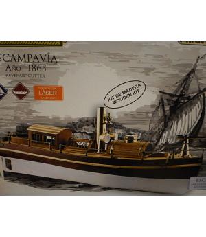 Carthago Nova 51201 - Kit madera barco Pilar Escampavía 1865. Escala 1/40