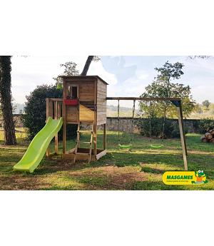 PARQUE INFANTIL MASGAMES TAGA + COLUMPIO DOBLE - MA700305