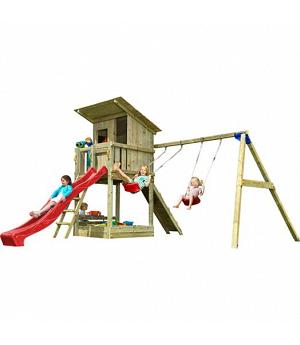 PARQUE INFANTIL MASGAMES BEACH HUT XL + COLUMPIO DOBLE - MA821301