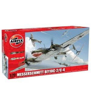 AIRFIX A03080 - MAQUETA AVIÓN ESCALA 1/72. MESSERSCHMITT BF110C-2/C-4