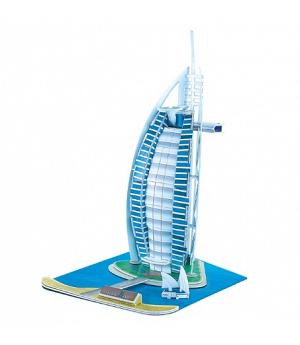 KIT MAQUETA MINIATURA CARTÓN "HOTEL BURJ AL ARAB" (TORRE ARÁBIGA), DUBAI. BERLÍN_128910, OBRA MAESTRA DE LA ARQUITECTURA MODERNA