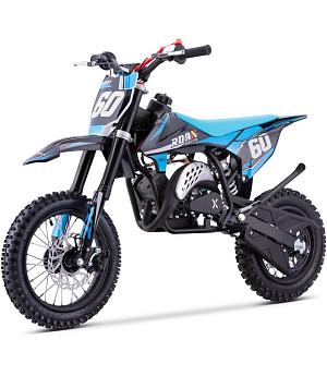 VENTA MINICROSS gasolina niños 65cc RXT 12"/10", azul, 7-12 años aprox.   INDA840-RO-2999