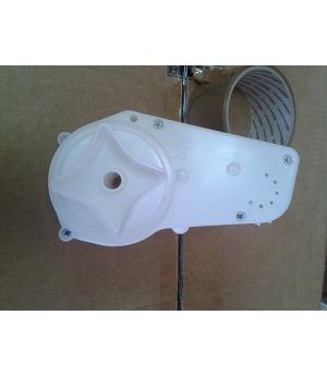 VENTA MOTOR FEBER 6V y 10cm diámetro. INCLUYE LA CAJA REDUCTORA Y PROTECTOR DEL MOTOR. - INDALPZ00404