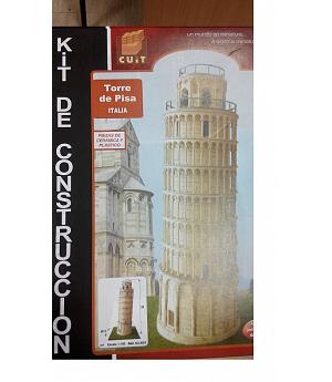 Maqueta de piedra de La Torre de Pisa. CUIT 3653. Hecho en España
