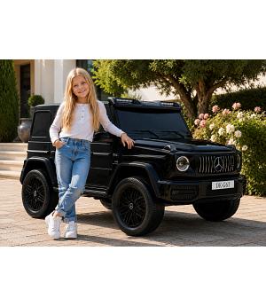 Mercedes G63 XXL MP4 24V 4x4 Batería, negro - INDA3022-LE-32107