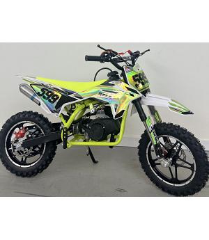 Mini Cross 49cc, VERDE,  HS49 replica husqvarna - INDA1223-RHM-RO-5549