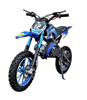 Motocross de gasolina para niños de 49cc PPCKXD701-AZUL