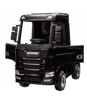 CAMION SCANIA 12V, RC, 4 ,MOTORES, NEGRO, IND-SCANIA-LE-BLACK
