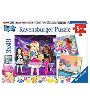 Ravensburger 09236, Puzzle Nancy 3 x 49 piezas