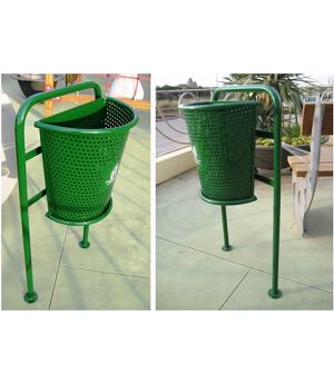 PAPELERA EXTERIO9R METALICA  - M. GRANDE, ASL_519