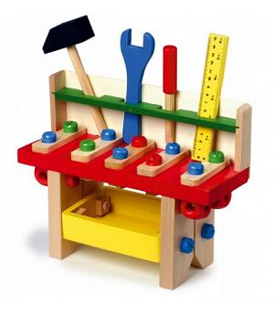 COMPRAR JUGUETE INFANTIL, BANCO PEQUEÑO CON HERRAMIENTAS. REF BERLÍN_127754