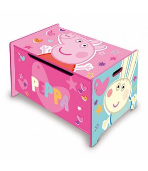 BAÚL JUGUETERO PEPPA PIG DE MADERA - PP13985