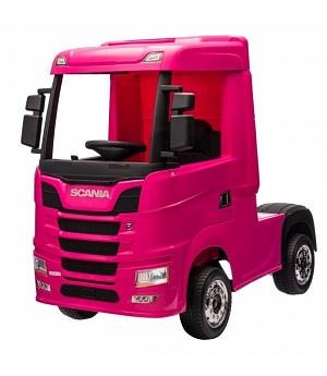 CAMION SCANIA 12V, RC, 4 ,MOTORES, ROSA INDA940-SCANIA-LE