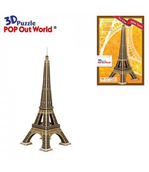 SCHOLAS SP11-0295. Puzzle 3d Torre Eiffel. 46 piezas