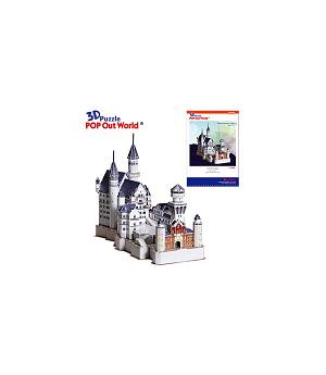 Scholas 0095. Puzzle 3d castillo Neuschwanstein. 99 piezas