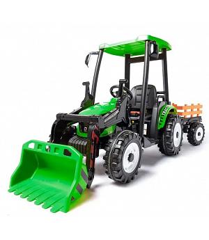COMPRAR TRACTOR HERCULES-Farmer 24V, + REMOLQUE Y PALA, VERDE, RC, 1-7 AÑOS   INDA931-FARMER-AT