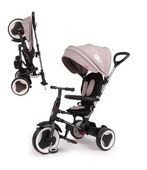 VENTA Triciclo Evolutivo Plegable QPlay Rito para bebé - Gris - S381