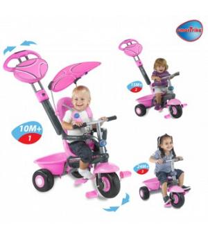 Triciclo evolutivo sport pink SMART TRIKE - PLAYWEL2031790200