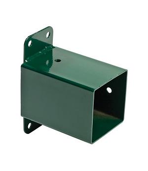 TUBO CUADRADO DE ACERO PARA FIJAR COLUMPIO A PARED. 1235201. PARA MADERA DE 9CMS X 9MS
