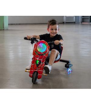 CRAZYDRIFT TRICICLO DRIFT  36V, ROJO SPYDER, +6 AÑOS - INDA1312-DRIFT-RHM