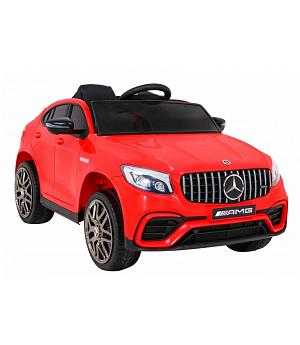COCHE MERCEDES GLC63 12V, 4 MOTORES, ROJO, RC, ASIENTO CUERO, RUEDAS GOMA - INDA783-RA-QLS-5688