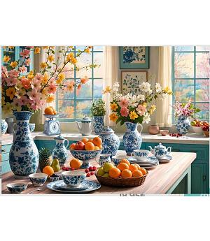 Puzzle Cherry Pazzi La Mañana en mi Cocina de 2000 Piezas - CHERRY50200