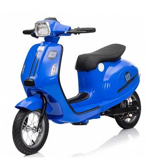 Scooter-Moto infantil 24v Retro Vehículo AZUL - Niños + 5 años - INDA1034-RA-SX2438