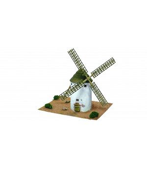 Diorama: Molinos de viento y casas. DOMUS KITS 40212